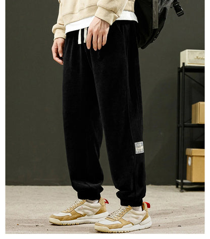 🎁Christmas sale🎅Fashion Corduroy Fabric Men's Casual Soft Pants