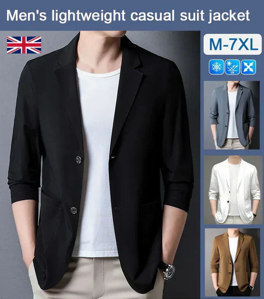 🔥50% OFF Sale🔥Men's Lightweight Suit Jacket