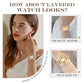 🎉🛍️2025 New Fashion💎Women's Retro Quartz Watch with Sparkling Rhinestones