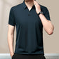 🔥50% OFF SALE🎁Men's Casual Lapel Breathable Wrinkle-free T-shirt