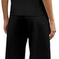 💕Summer Fashion New Limited Time 49% OFF🥻 Women's Casual Cap Sleeve Top Wide Leg Crop Pants Two Piece Sets