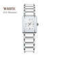 👑50% OFF Fashion Ceramic Square Quartz Watch