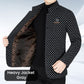 Automne offre limitée✨Veste Chaude Tendance à Carreaux avec Poches pour Hommes