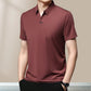 🔥50% OFF SALE🎁Men's Casual Lapel Breathable Wrinkle-free T-shirt