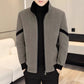 Men's Winter Thickened Lined Tweed Coat