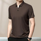 🔥50% OFF SALE🎁Men's Casual Lapel Breathable Wrinkle-free T-shirt