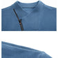 Men’s Zipper V Neck Pullover Solid Tops