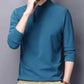 Men’s Zipper V Neck Pullover Solid Tops