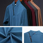Men’s Zipper V Neck Pullover Solid Tops