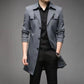 ❄️Winter Specials❄️Mid-length Business Style Trench Coat