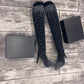 ✨Get 50% off💖Women’s Sparkly Faux Diamonds Over-the-Knee Boots