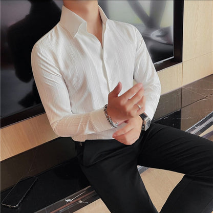 🔥37% OFF Men's V-Neck Dress Shirt