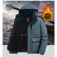 The Last Sale of the Winter Season-Men's Warm Waterproof Hooded Jacket