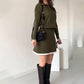 🎄Christmas Offers🎄 Knitted Sweater ＆ Short Skirt 2-Piece Set