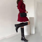 🎄Christmas Offers🎄 Knitted Sweater ＆ Short Skirt 2-Piece Set