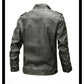 💥Buy now for $100 off💥-Men's PU Leather Warm Jacket with Pockets