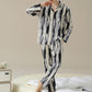 Autumn & Winter Cotton Printed Pajama Set