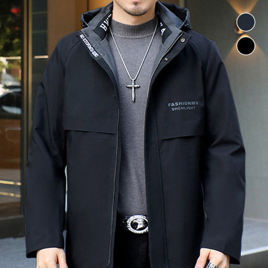 🔥 LIMITED TIME – 49% OFF! 🔥 Men’s Winter Hooded Warm Parka Coat ❄️🧥