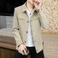 Men's Stylish Lapel Button-Down Casual Jacket（50% OFF）