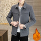 Men's Stylish Lapel Button-Down Casual Jacket（50% OFF）