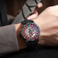 🎉🛞Stylish Casino Flair, Show Your Personality⌚Men's Roulette Watch - Unique Design