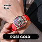 🎉🛞Stylish Casino Flair, Show Your Personality⌚Men's Roulette Watch - Unique Design