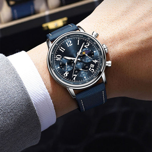 💎Men's Fashion Waterproof Luminous Quartz Watcheping