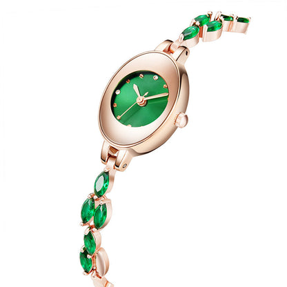 🎀50% OFF Gifts For Women In 2025🎀Women's Colored Zircon Bracelet Watch⌚