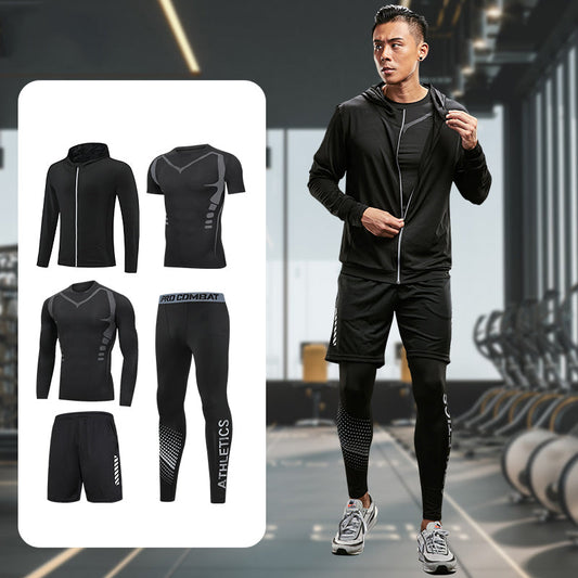 🔥Men's Professional Quick-Drying Tight Fitness Sport Set🏃‍♀️