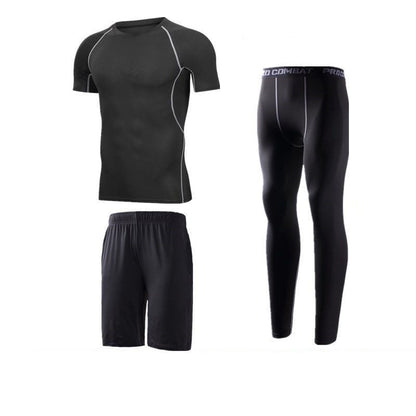 🔥Men's Professional Quick-Drying Tight Fitness Sport Set🏃‍♀️