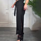 🎉50% OFF Sale🌹 Women's Sexy Lace Lined Wide Leg Pants - Elegant Lace, Stylish Cut, Show Off Your Charming Curves!