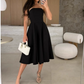 🌸Spring New Arrivals💃Elegant Solid Color Strapless Midi Dress