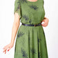 🎉🛍️Summer Specials👗 Women's A-Line Midi Dress with Belt