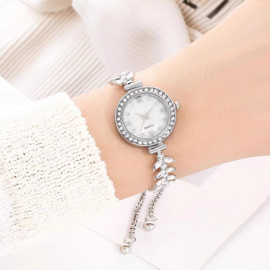 🎊66% OFF-2025 Popular New Models🎊Women’s Elegant Adjustable Glossy Bracelet Watch⌚