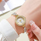 🎊66% OFF-2025 Popular New Models🎊Women’s Elegant Adjustable Glossy Bracelet Watch⌚