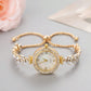 🎊66% OFF-2025 Popular New Models🎊Women’s Elegant Adjustable Glossy Bracelet Watch⌚