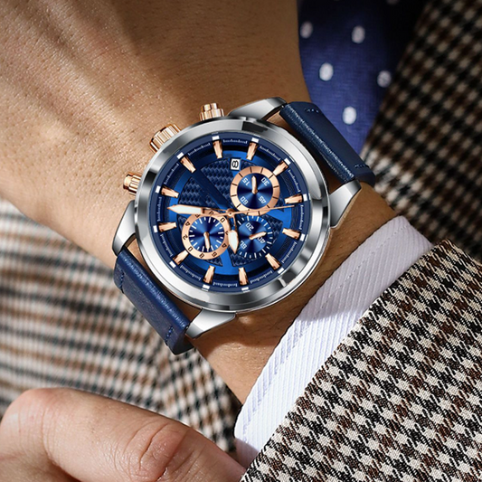 💎2025 New Men's Essentials⌚Men's Casual Elegant Luminous Dial Quartz Watch