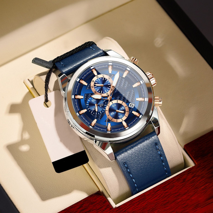 💎2025 New Men's Essentials⌚Men's Casual Elegant Luminous Dial Quartz Watch