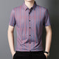 🎊New Fashion Limited Time 50% OFF👔Men's Cooling Plaid Short Sleeve Button-Down Shirt