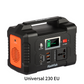 ⚡FlashFish 200W Solar Generator - Portable Power Station with LCD Display for Blackouts & Camping