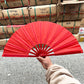⏳Limited Handmade 50% Sale🎁Vintage Retro Chinese Kung Fu Tai Chi Festival Dance Handheld Fabric Fan