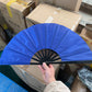 ⏳Limited Handmade 50% Sale🎁Vintage Retro Chinese Kung Fu Tai Chi Festival Dance Handheld Fabric Fan