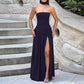 🎉50% OFF Sale💃Women's Sexy Strapless Backless High Split Maxi Dresses