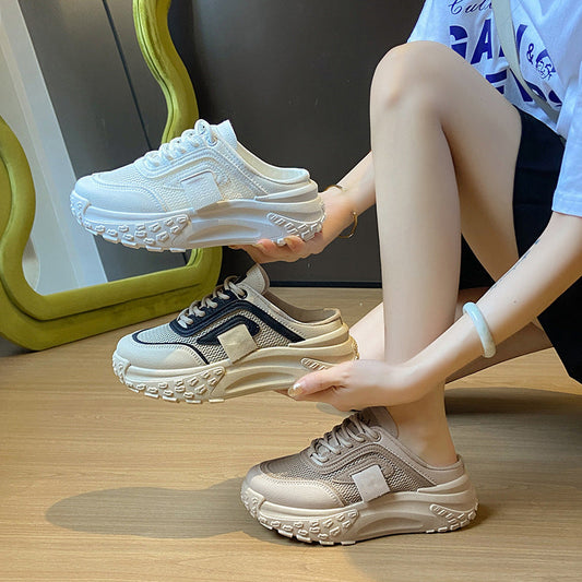 🎊Summer Fashion New🎊Women's Chunky Platform Slip-On Sneakers