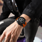 💎Stylish sports watch with luminous display and waterproof design✨
