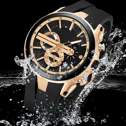 💎Stylish sports watch with luminous display and waterproof design✨
