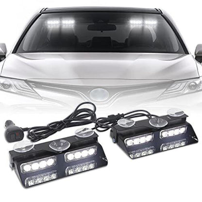🎉🛍️Hot Promotion 50% OFF🚗Windshield Suction Cup Strobe Warning Light for Vehicles