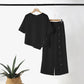 ✨New Sale 50% OFF✨Women's Irregular Hem Top & Wide Leg Pants Two - Piece Set