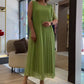 ⏳Time-Limited Special⏰Women's Fashion Chiffon Sleeveless Pleated Dress