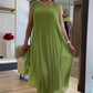 ⏳Time-Limited Special⏰Women's Fashion Chiffon Sleeveless Pleated Dress